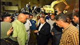 محافظ أسيوط يتفقد المنزل المنهار  (9)