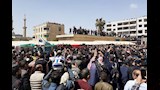 آلاف السوريين يشيعون شهداء العدوان الإسرائيلي (3)