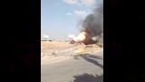 انفجار خط غاز بطريق الواحات (3)