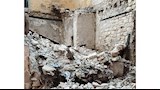 انهيار عقار قديم في حي الجمرك بالإسكندرية 