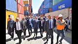 وزير الاستثمار يزور ميناء الإسكندرية ويتابع إجراءات تقليل زمن الإفراج الجمركي (11)
