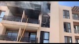 النيران تقتحم فندق رونالدو والحماية المدنية تتدخل (3)