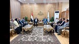  رئيس جامعة بنها يستقبل وزير التجارة العراقي (4)