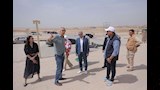 وزير السياحة يتفقد المنطقة الأثرية 