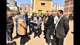 محافظ أسيوط يتفقد مدرستي هدى شعراوي والنهضة الإعدادية  (4)