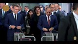 زيارة السيسي وماكرون لمترو الأنفاق