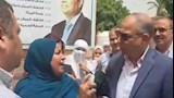 سيدة منياوية تدعو للسيسي