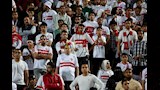 حزن وانهيار جمهور الزمالك بعد وداع الكونفدرالية (8)