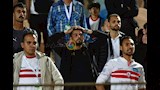 حزن وانهيار جمهور الزمالك بعد وداع الكونفدرالية (2)