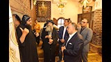 محافظ أسيوط يزور دير السيدة العذراء بالمحرق (1)