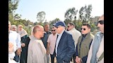وزير الري يتفقد أعمال تطهير الترع