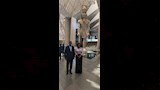 رئيس أنجولا وقرينته يزوران المتحف المصري الكبير