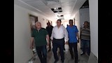 زيارة تفقدية لمستشفى كهرباء الاسماعيلية 