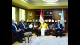 وزيرة البيئة تلتقي محافظ كفر الشيخ (3)