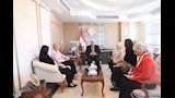 وزير التعليم العالي يستقبل سفيرة الاتحاد الأوروبي