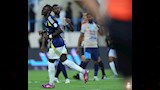 خلال مباراة النصر والأخدود 