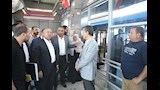 كامل الوزير يستقل الأتوبيس الترددي BRT (25)