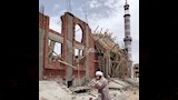 انهيار سقف مسجد (2)
