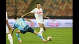 أحمد فتوح من مباراة الزمالك وبيراميدز
