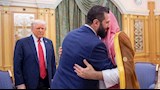أحمد الشرع والأمير محمد بن سلمان وترامب
