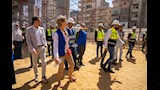 سفيرة الاتحاد الأوروبي تزور مشروع تطوير سكك حديد أبو قير في الإسكندرية
