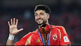 وسام أبو علي لاعب النادي الأهلي