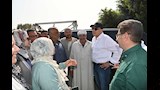 زيارة هاني سويلم وزير الموارد المائية لمحافظة القليوبية (2)