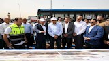 مدبولي يتفقد التشغيل التجريبي للمرحلة الأولى من الأتوبيس الترددي BRT