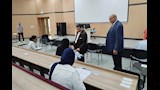 رئيس جامعة أسيوط الجديدة التكنولوجية يتفقد سير امتحانات نهاية العام