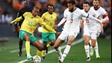 خلال مباراة جنوب إفريقيا و المغرب 