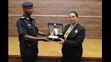 القومي للمرأة يستقبل وفداً من كلية الشرطة الرواندية 