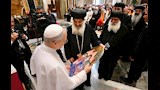 الوفد القبطي يلتقي بابا الڤاتيكان 