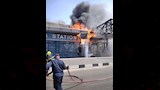 حريق محطة الأتوبيس الترددي بالخصوص (6)