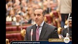 المستشار محمود فوزي بمجلس الشيوخ