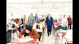 رئيس جامعة أسيوط يتفقد امتحانات كليتي الحقوق والفنون الجميلة (4)