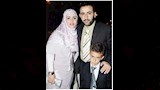 أحمد السقا و زوجته.