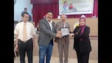 تكريم أعضاء هيئة التدريس بالوادي الجديد 