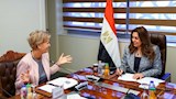 وزيرة التنمية المحلية تبحث مع سفيرة الاتحاد الأوروبي التعاون المشترك