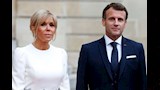 إيمانويل ماكرون وزوجته