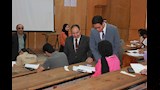 رئيس جامعة بنها يتفقد سير الامتحانات بكلية الهندسة
