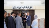 محافظ المنيا يتفقد أعمال تطوير المركز التكنولوجي والوحدة المحلية