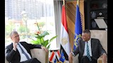 لقاء محافظ أسوان وسفير هولندا 