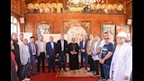 مستشار رئيس الجمهورية يزور دير مارمينا بالإسكندرية