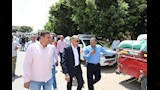 محافظ المنيا يتابع توريد القمح