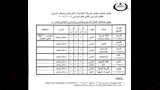 جداول امتحانات الفصل الدراسي الثاني لجميع الصفوف في بني سويف (22)