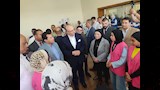 وزير الرياضة ومحافظ بني سويف يتفقدان مركز التنمية الشبابية شرق النيل (1)