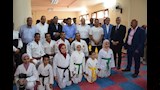 وزير الشباب والرياضة يفتتح مبنى الخدمات والأنشطة بنادي شبان بني سويف (7)