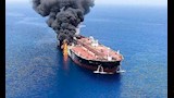 حريق سفينة