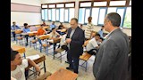 محافظ أسيوط يتفقد لجان امتحانات الشهادة الإعدادية (6)