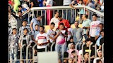 قمصان الزمالك من مدرجات بيراميدز